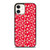 MARIMEKO PATTERN RED POPPY FLOWER iPhone 12 Case Cover