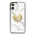 MICHAEL KORS MK LOGO ON MARBLE iPhone 12 Case Cover