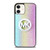 MICHAEL KORS MK LOGO RAINBOW iPhone 12 Case Cover