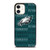 PHILADELPHIA EAGLES LOGO FLY EAGLE FLY iPhone 12 Case Cover