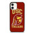 USC TROJANS FOOTBALL LOGO ICON iPhone 12 Case Cover