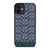 COACH NEW YORK LOGO PATTERN GREEN EMBLEM iPhone 12 Mini Case Cover