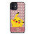 COACH NEW YORK LOGO PINK X PIKACHU POKEMON iPhone 12 Mini Case Cover