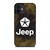 JEEP LOGO OFF ROAD CAR ICON iPhone 12 Mini Case Cover
