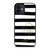 KATE SPADE NEW YORK BLACK STRIPES iPhone 12 Mini Case Cover