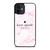 KATE SPADE NEW YORK LOGO PINK MARBLES iPhone 12 Mini Case Cover