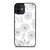 KATE SPADE NEW YORK LOGO WHITE FLOWER iPhone 12 Mini Case Cover