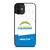 LOS ANGELES CHARGERS FOOTBALL LOGO BOLT UP iPhone 12 Mini Case Cover