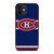 MONTREAL CANADIENS LOGO HOCKEY TEAM EMBORDERY iPhone 12 Mini Case Cover