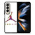 AIR ZOMBIE JORDAN PARODY LOGO Samsung Galaxy Z Fold 4 Case Cover