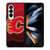 CALGARY FLAMES LOGO HOCKEY TEAM ICON Samsung Galaxy Z Fold 4 Case Cover