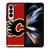 CALGARY FLAMES NHL HOCKEY TEAM LOGO Samsung Galaxy Z Fold 4 Case Cover