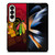 CHICAGO BLACKHAWKS HOCKEY TEAM LOGO EMBLEM Samsung Galaxy Z Fold 4 Case Cover
