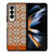 COACH NEW YORK LOGO PATTERN ORANGE EMBLEM Samsung Galaxy Z Fold 4 Case Cover