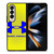 UNDER ARMOUR LOGO BLUE YELLOW Samsung Galaxy Z Fold 4 Case Cover