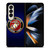 UNITED STATES US MARINE CORPS LOGO BLUE Samsung Galaxy Z Fold 4 Case Cover