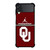 AIR JORDAN OKLAHOMA SOONERS UNIVERSITY FOOTBALL TEAM LOGO Samsung Galaxy Z Flip 3 Case Cover