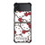 COACH NEW YORK HELLO KITTY FACE COLLAGE Samsung Galaxy Z Flip 3 Case Cover