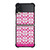 COACH NEW YORK LOGO PATTERN PINK EMBLEM Samsung Galaxy Z Flip 3 Case Cover