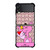 COACH NEW YORK LOGO X PINK PANTHER Samsung Galaxy Z Flip 3 Case Cover