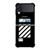 OFF WHITE KAWS AIR Samsung Galaxy Z Flip 3 Case Cover