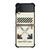 OFF WHITE KAWS LOGO DONT LOOK DOWN Samsung Galaxy Z Flip 3 Case Cover
