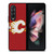 CALGARY FLAMES HOCKEY TEAM LOGO Samsung Galaxy Z Fold 3 Case Cover