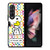 COACH NEW YORK LOGO SNOOPY THE PEANUTS Samsung Galaxy Z Fold 3 Case Cover