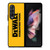 DEWALT TOOL LOGO GUARANTEED TOUGH Samsung Galaxy Z Fold 3 Case Cover