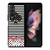 KATE SPADE NEW YORK LOGO STRIPES POLKADOTS Samsung Galaxy Z Fold 3 Case Cover