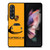 PORSCHE CAR LOGO YELLOW Samsung Galaxy Z Fold 3 Case Cover