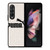 PUMA LOGO BLACK WHITE ICON Samsung Galaxy Z Fold 3 Case Cover