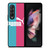 PUMA LOGO BLUE PINK ICON Samsung Galaxy Z Fold 3 Case Cover