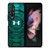 UNDER ARMOUR LOGO LIQUID GREEN Samsung Galaxy Z Fold 3 Case Cover