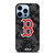 BOSTON RED SOX BASEBALL BLACK CAMO iPhone 13 Pro Max Case Cover