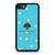 KATE SPADE NEW YORK LOGO BLUE GOLDEN POLKADOTS. iPhone SE 2020 Case Cover