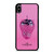 COACH NEW YORK LOGO SILVER STRAWBERRY ICON iPhone XS Max Case Cover