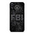FBI LOGO CAMO iPhone XS Max Case Cover