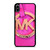 MICHAEL KORS MK LOGO PINK GOLD EMBLEM iPhone XS Max Case Cover