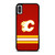 CALGARY FLAMES LOGO NHL HOCKEY TEAM ICON iPhone X / XS Case Cover