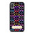 COACH NEW YORK COLORFULL BLACK PATTERN EMBLEM iPhone X / XS Case Cover