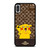 COACH NEW YORK LOGO BRWON EMBLEM X PIKACHU POKEMON iPhone X / XS Case Cover