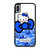 COACH NEW YORK LOGO HELLO KITTY BLUE TIE BOW iPhone X / XS Case Cover