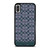 COACH NEW YORK LOGO PATTERN GREEN EMBLEM iPhone X / XS Case Cover COACH NEW YORK LOGO PATTERN GREEN EMBLEM iPhone X / XS Case Cover