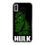 HULK SUPERHERO MARVEL AVENGERS CARTOON iPhone X / XS Case Cover