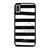 KATE SPADE NEW YORK BLACK STRIPES iPhone X / XS Case Cover