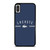 LACOSTE CROC LOGO BLUE iPhone X / XS Case Cover
