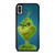 THE GRINCH DR SEUSS EVIL SMILING iPhone X / XS Case Cover