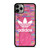 ADIDAS LOGO PINK WALL iPhone 11 Pro Max Case Cover