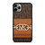 MICHAEL KORS MK LOGO BROWN BAG iPhone 11 Pro Max Case Cover